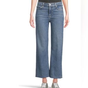 PAIGE Leenah Ankle Women’s Crop Wide Jeans in Moonchild.  Size 27